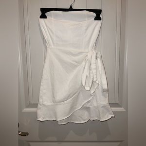 Book of love mini dress white🤍
